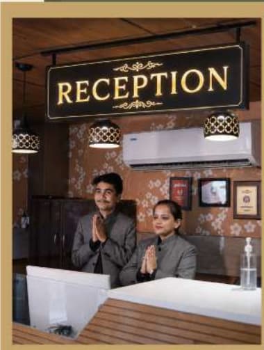 Nakshatra Hotel Front Reception Desk Staff